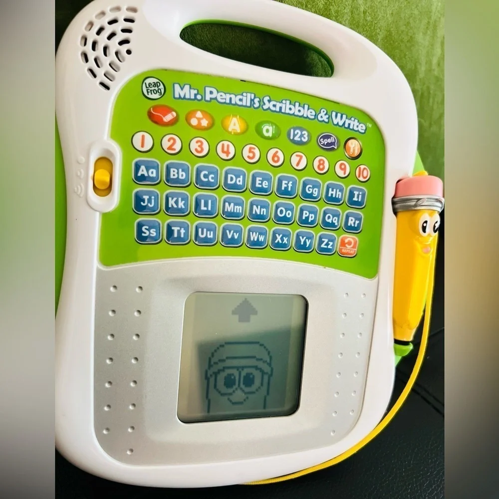 LeapFrog Mr. Pencil's Scribble and Write Toddler Preschool Learning Toy, Green